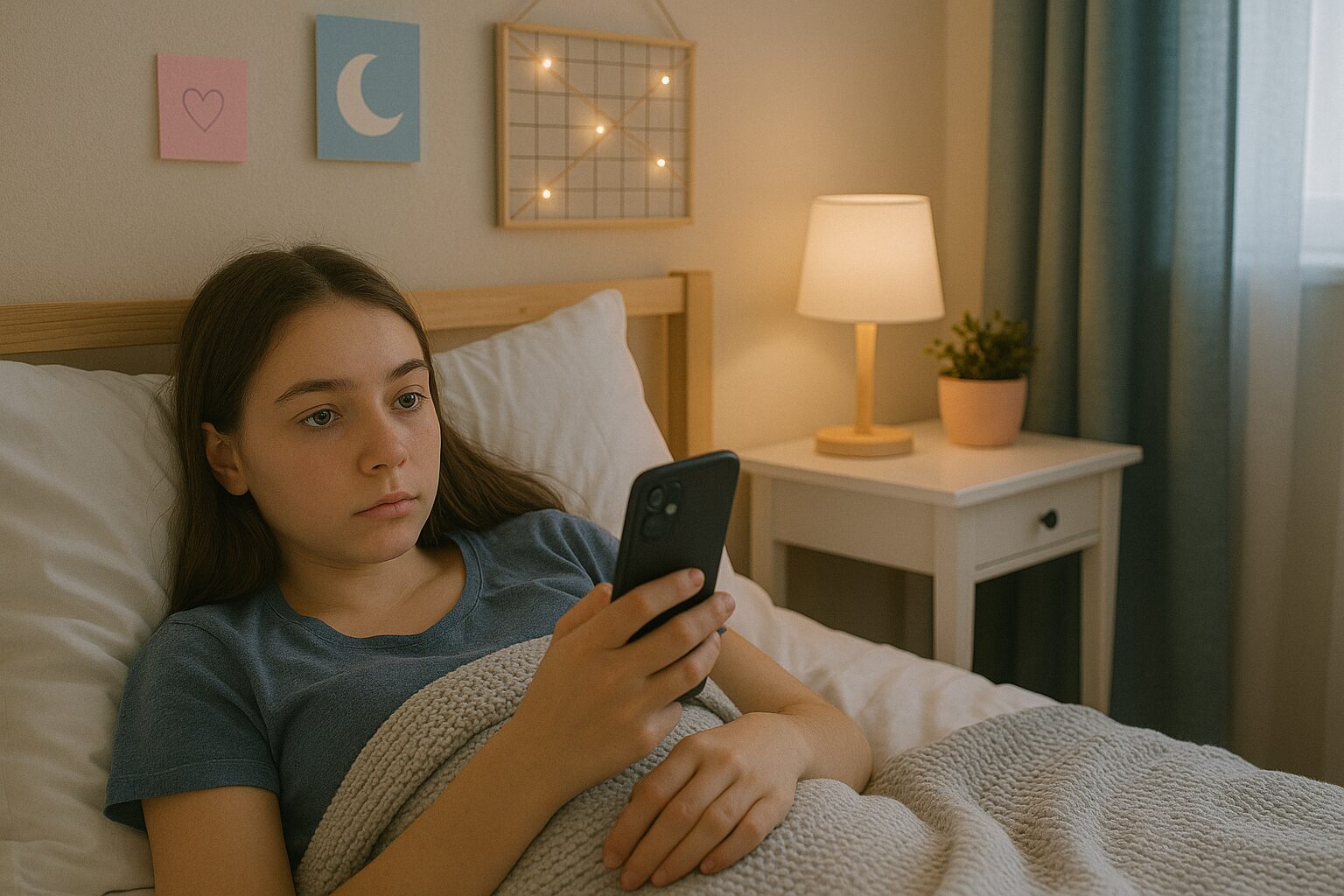 Adolescência, Telas e Sono: Estudo Mapeia Como o Uso Problemático de Smartphones Afeta o Sono em Jovens com Depressão