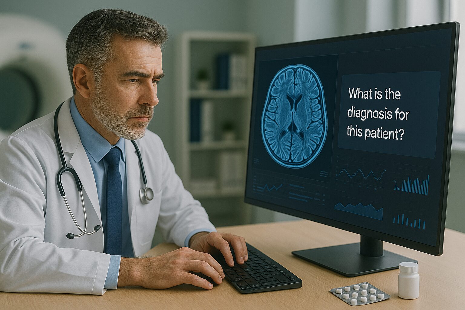 Estudo Compara Desempenho de Sistemas de IA Tradicionais e Modelos Generativos de Linguagem em Diagnósticos Clínicos