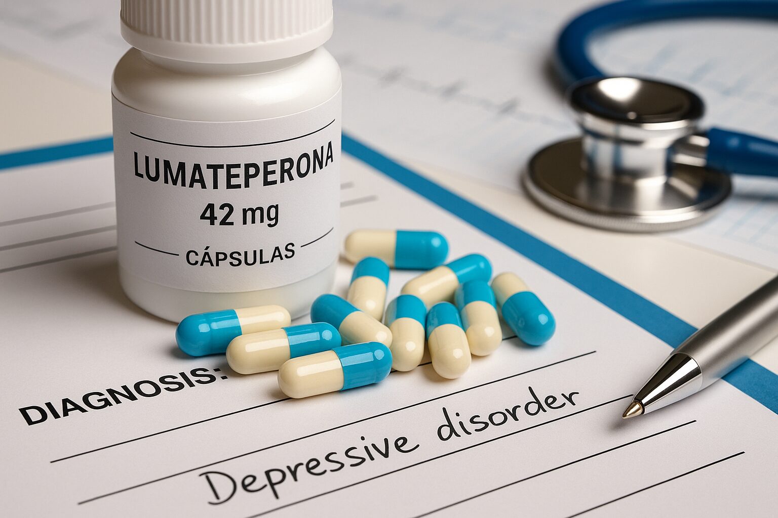 Lumateperona em Transtornos Depressivos com Características Mistas: Novas Evidências Promissoras