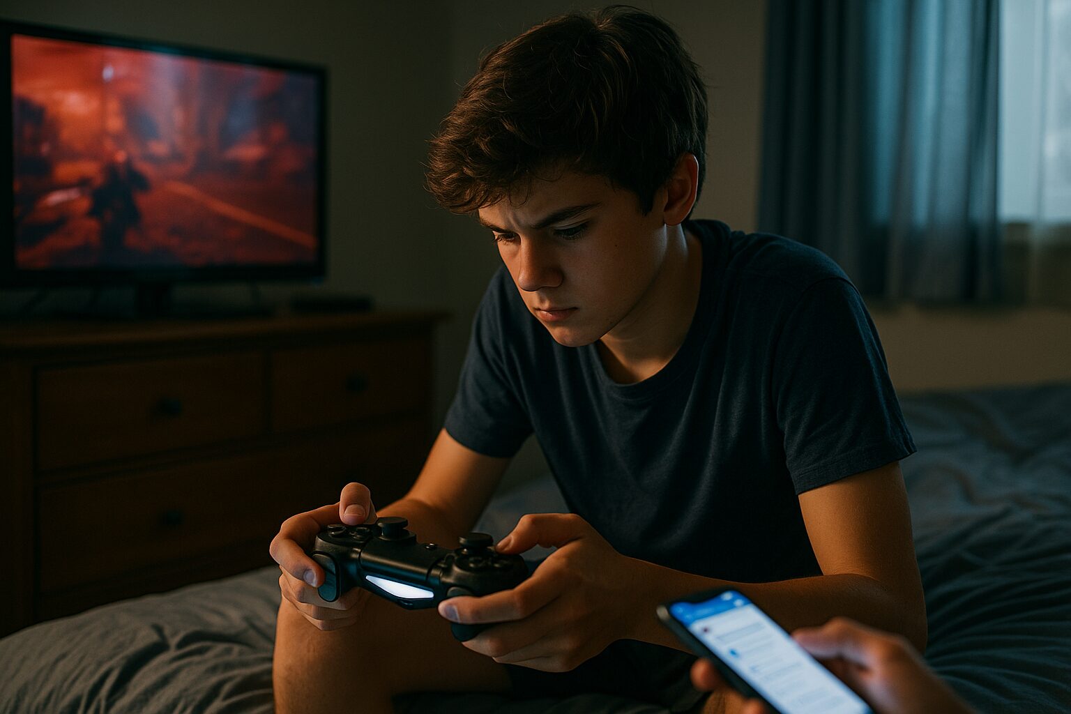 Impacto do Uso Excessivo de Jogos Eletrônicos e Mídias Sociais em Adolescentes
